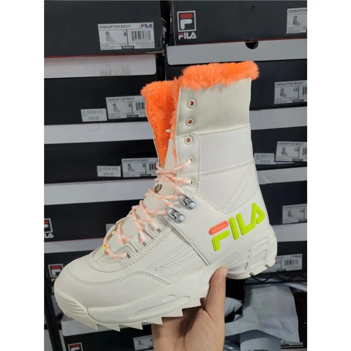 Fila shoes - FILA Disruptor - Disruptor - White 4