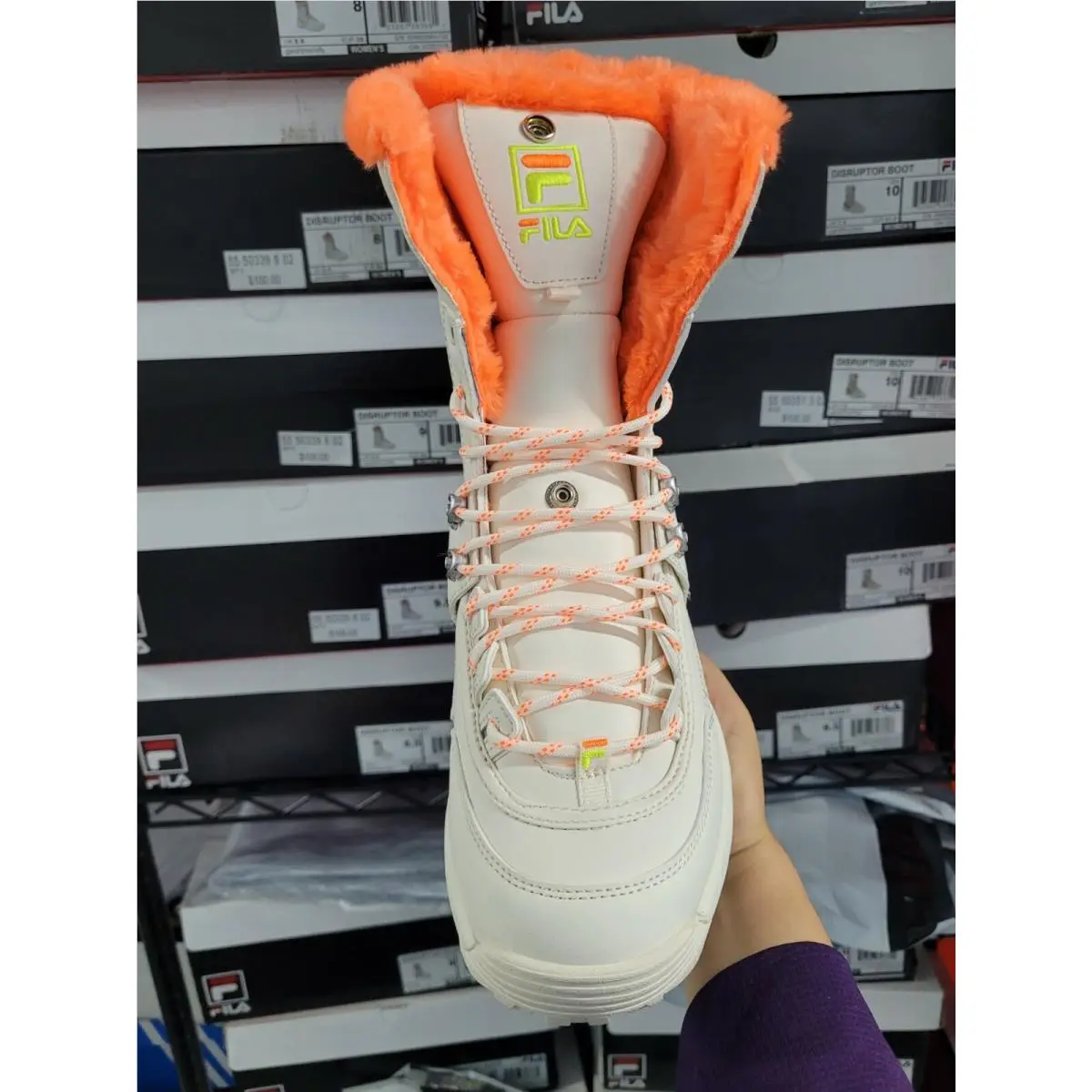 Fila shoes - FILA Disruptor - Disruptor - White 5