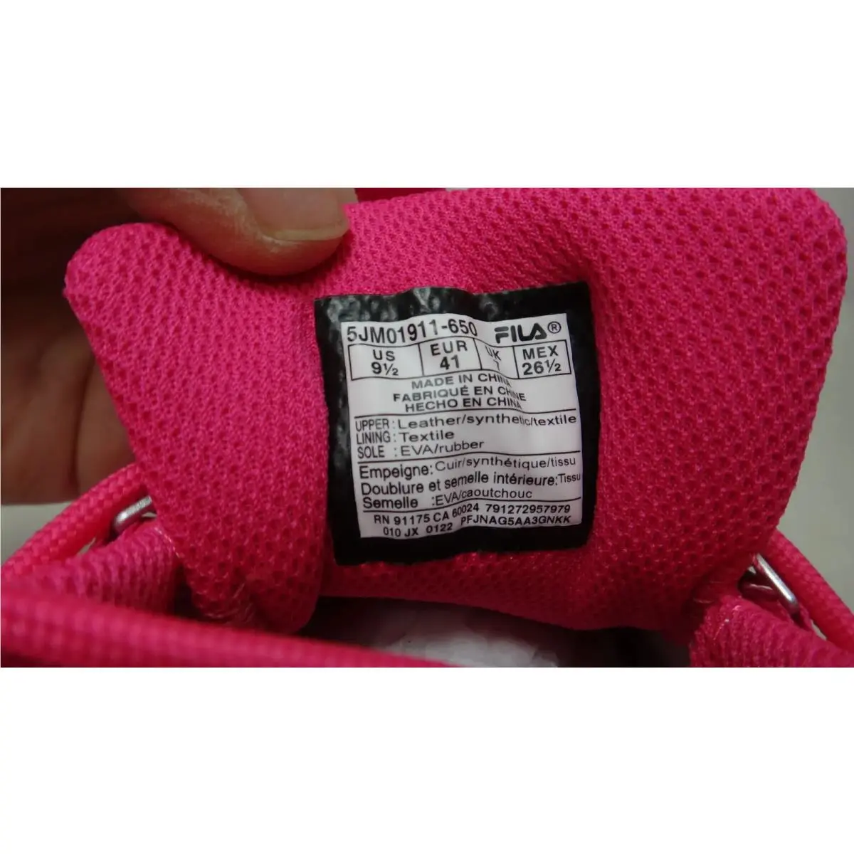 Fila shoes - Oakmont TR - Oakmont - 5JM01911-650 - Pink 8