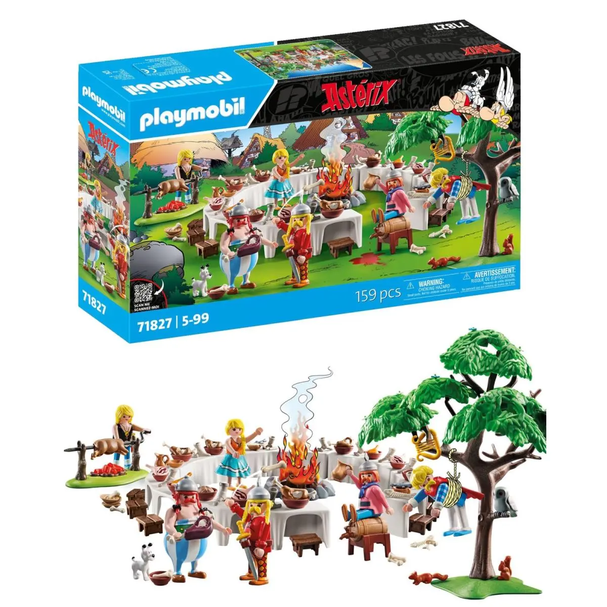 Playmobil Asterix Het Dorpsfeest Asterix Speelset Asterix en Obelix Av