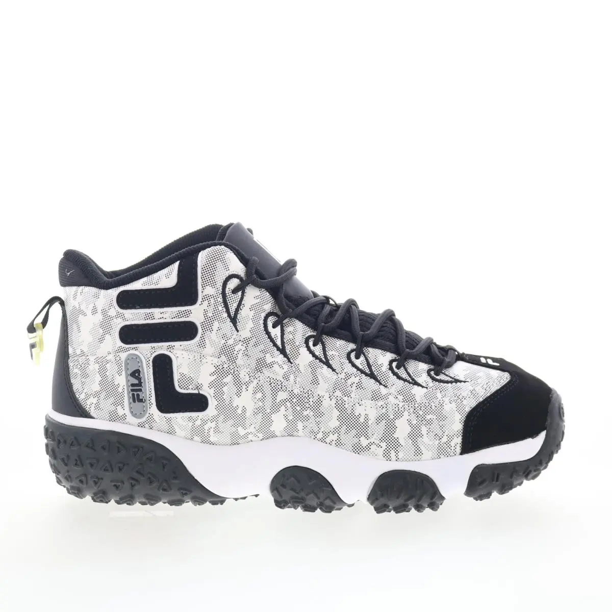 Fila Snake Dancer 3CM01256-003 Boys White Mesh Lifestyle Sneakers Shoes 7