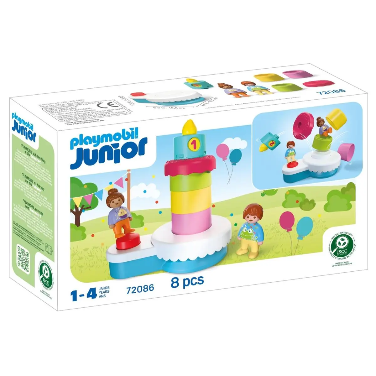 Playmobil Junior Junior: Verjaardagstaart Interactieve Verrassingstaart me