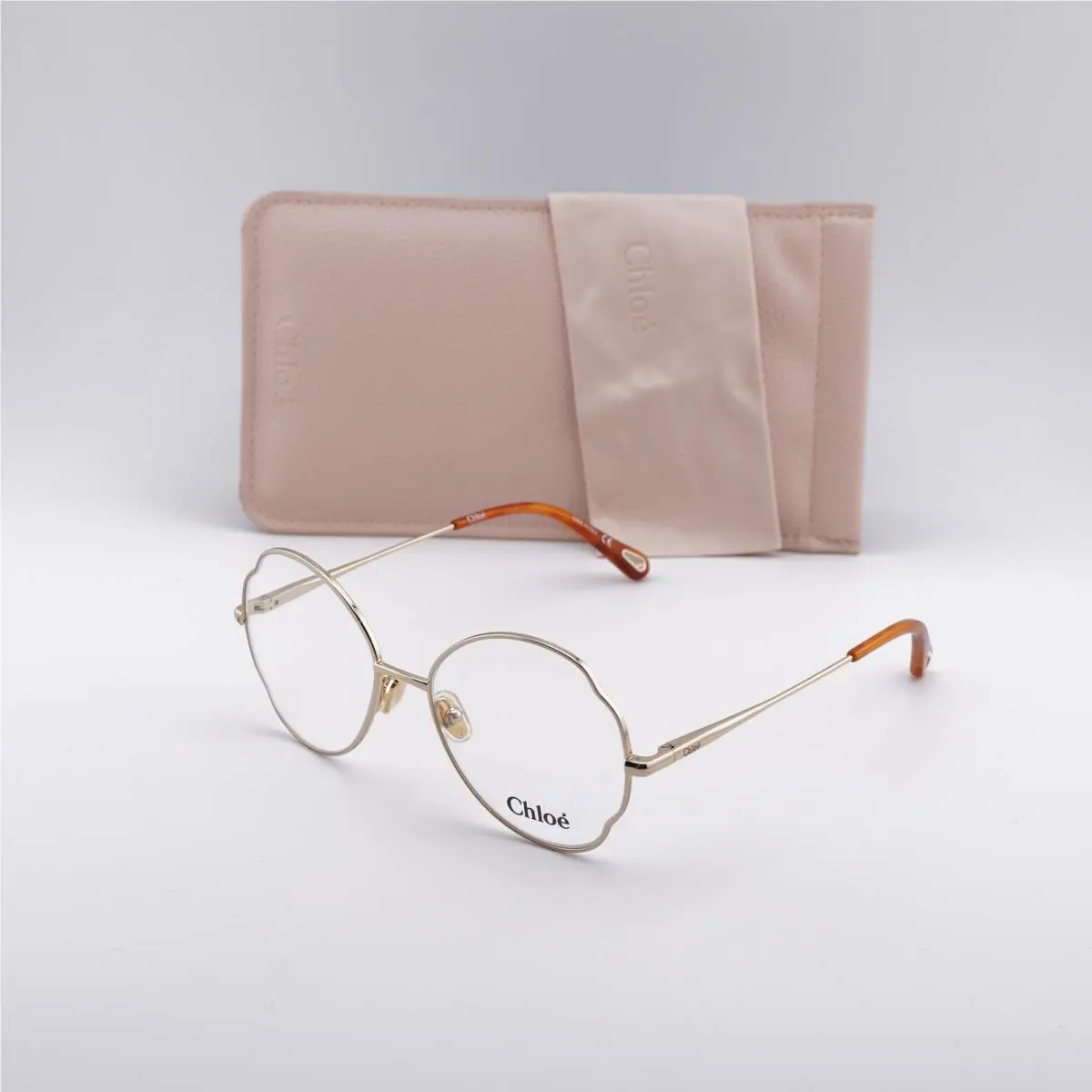 Chloe CH0097O 001 Gold 53mm Eyeglasses