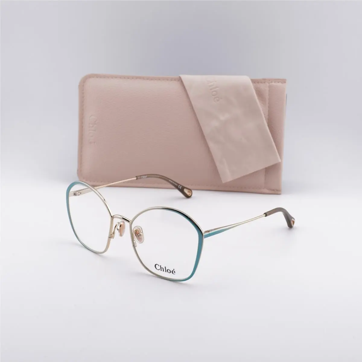 Chloe CH0017O 005 Blue/gold 53mm Eyeglasses