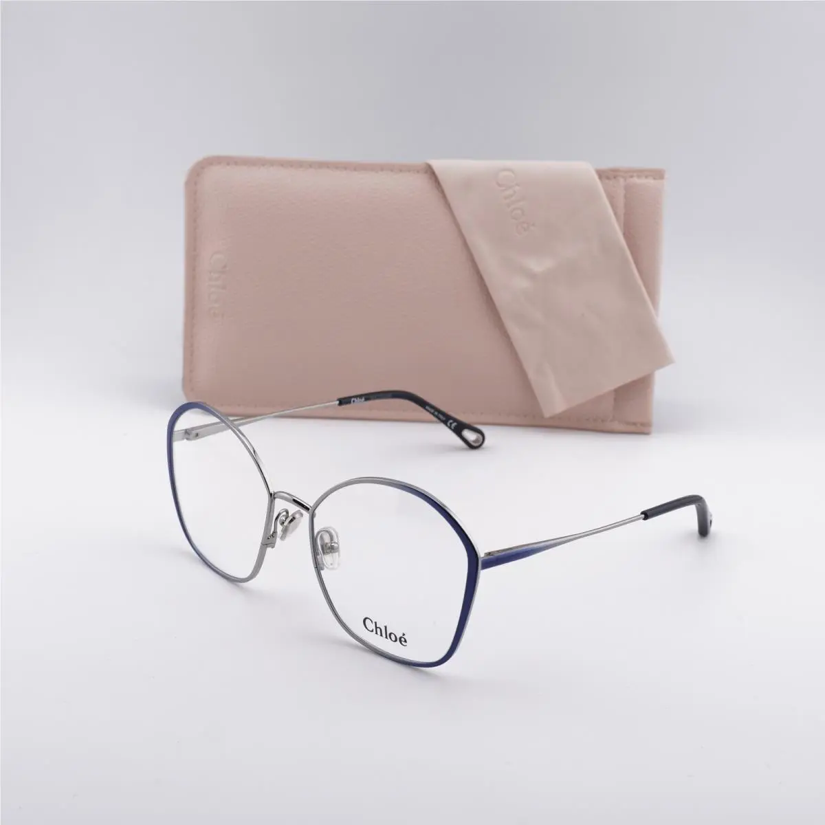 Chloe CH0017OA 001 Ruthenium/blue 57mm Eyeglasses