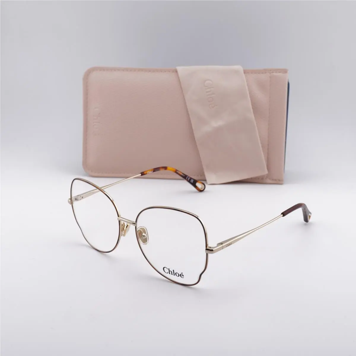 Chloe CH0098O 008 Havana/gold 56mm Eyeglasses