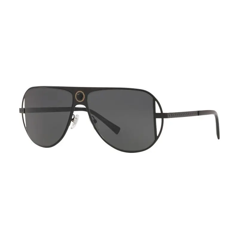 Versace VE2212 100987 Matte Black/grey 57-13-140 Sunglasses