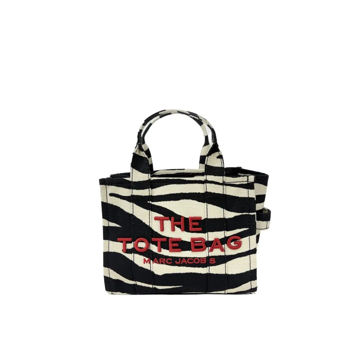Marc Jacobs The Tote Bag Small Zebra Canvas Crossbody