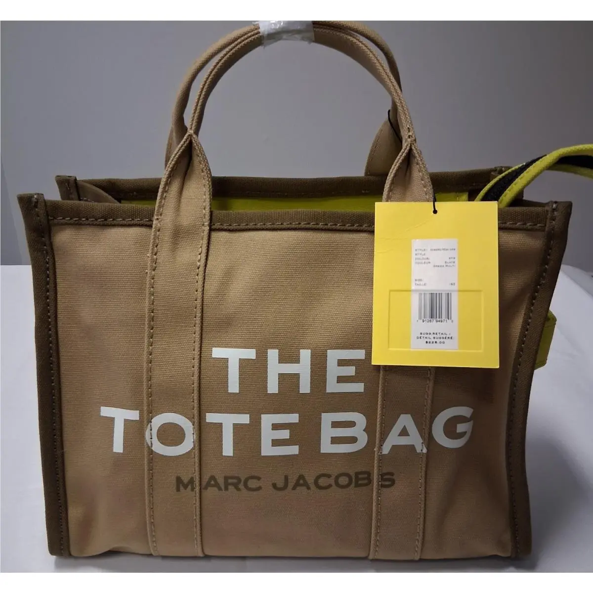 Marc Jacobs The Small Canvas Tote Bag - Slate Green H063M01RE21-373