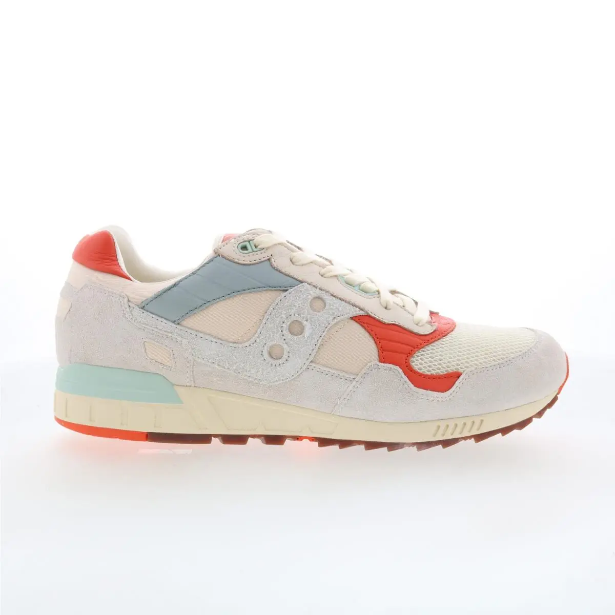 Saucony Shadow 5000 S70811-1 Mens Beige Suede Lifestyle Sneakers Shoes
