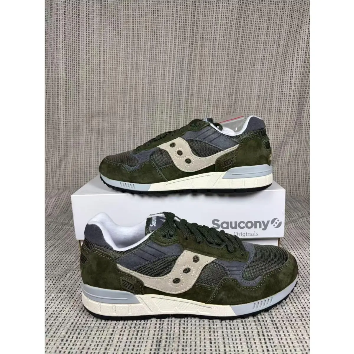 Saucony Shadow 5000 `green Grey` Men`s Running Shoes S70665-22