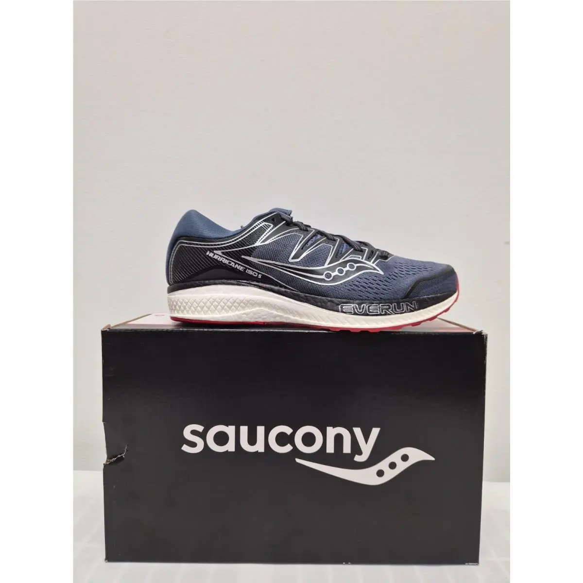 Saucony shoes - Saucony Hurricane ISO 5 - Hurricane ISO - S20460-1 - Navy 3