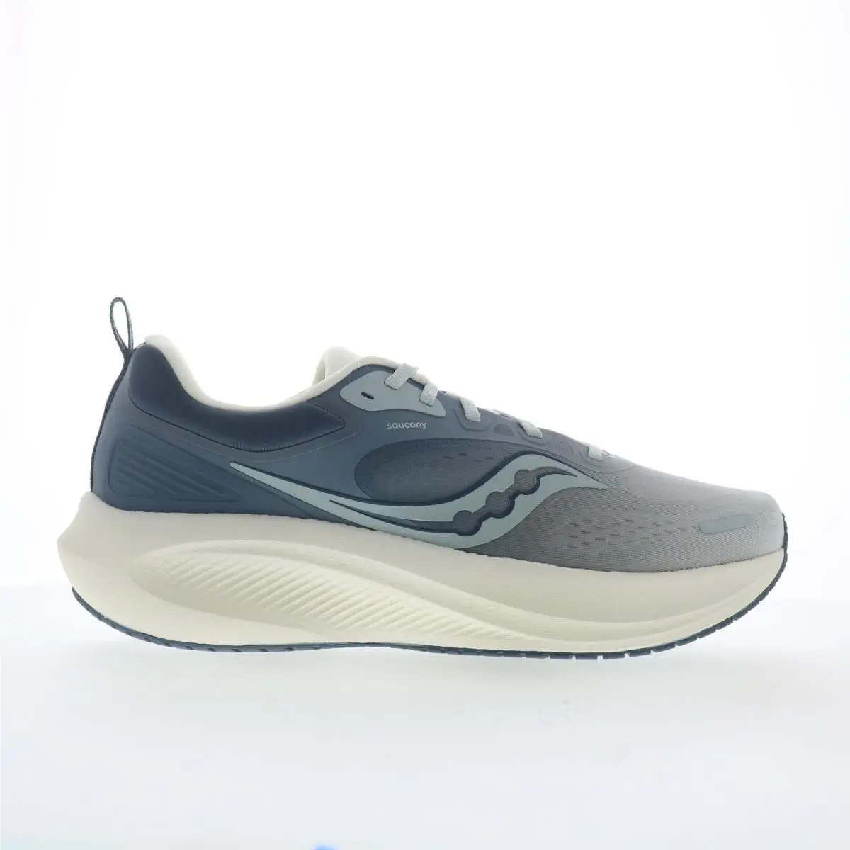 Saucony Surge 3 S28221-2 Mens Gray Mesh Lace Up Athletic Running Shoes
