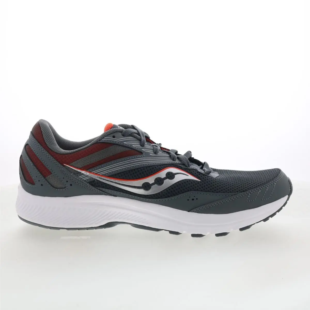 Saucony Cohesion 15 S20701-16 Mens Gray Mesh Lace Up Athletic Running Shoes