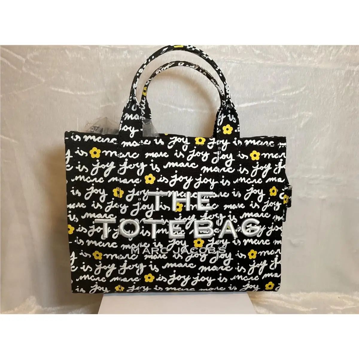 Marc Jacobs - Women The Medium Tote Marc Is Joy Canvas Tote Bag
