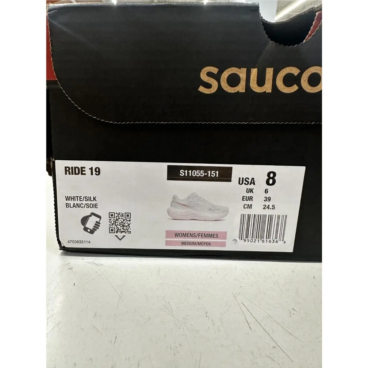 Saucony shoes - Saucony Ride 19 - Ride - S11055-151 - White 5
