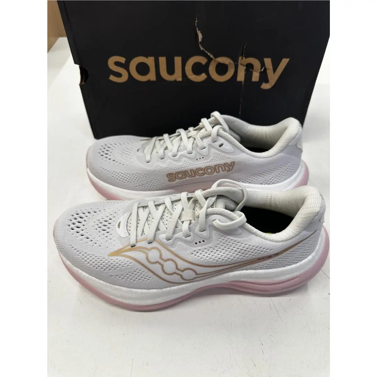 Saucony shoes - Saucony Ride 19 - Ride - S11055-151 - White 9