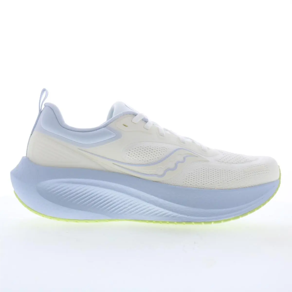 Saucony Surge 3 S18215-1 Womens White Mesh Lace Up Athletic Running Shoes