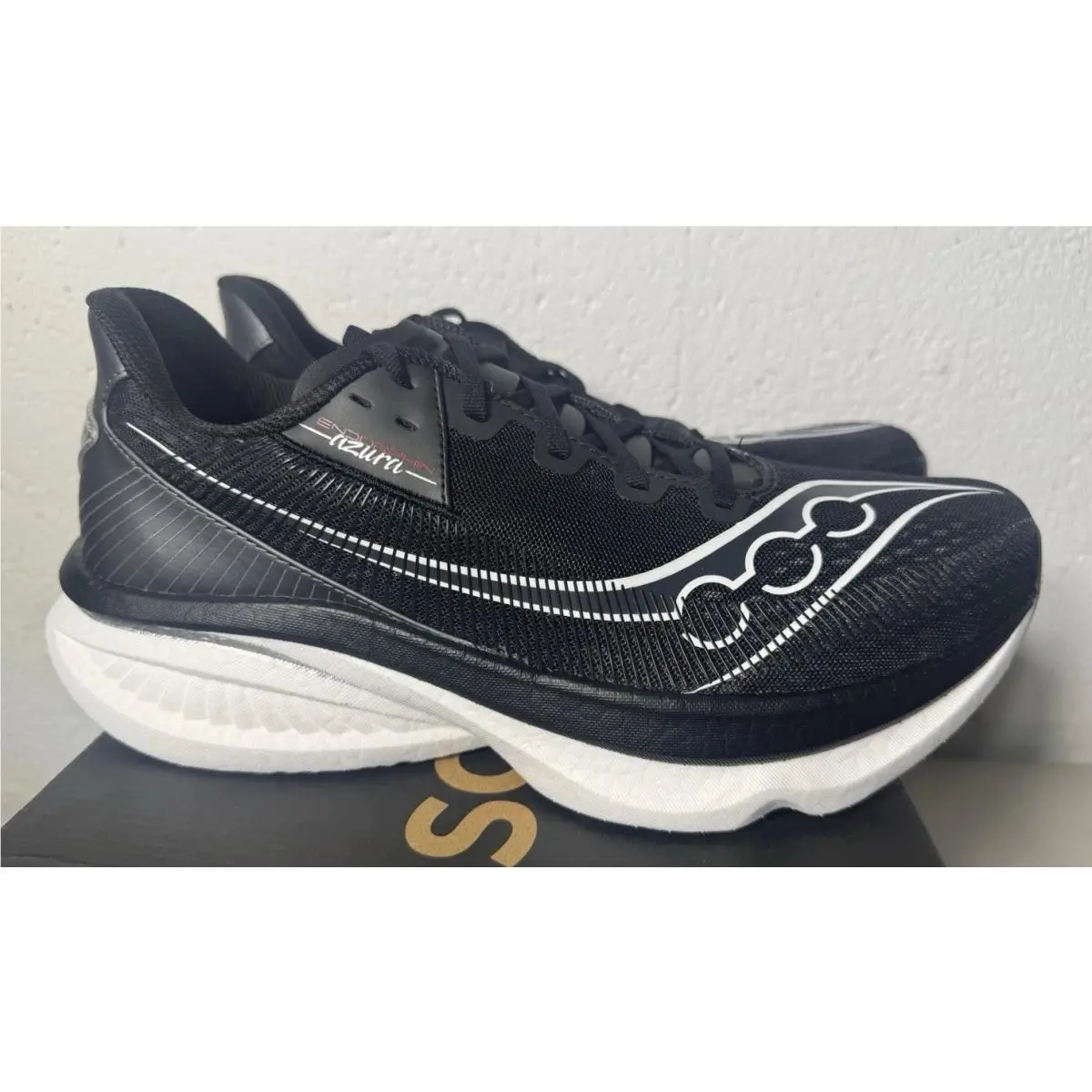 Saucony shoes - Saucony Endorphin Azura - Endorphin Azura - S21070-100 - Black, Style: Black / White S21070-100 7