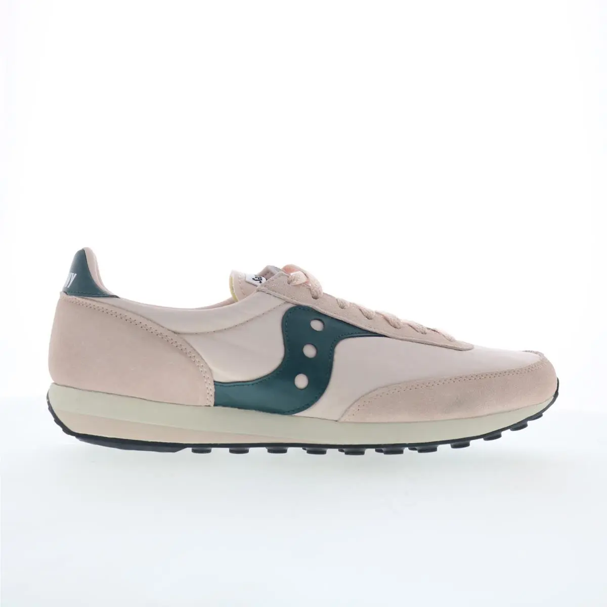 Saucony Trainer 80 S70884-15 Mens Pink Suede Lifestyle Sneakers Shoes