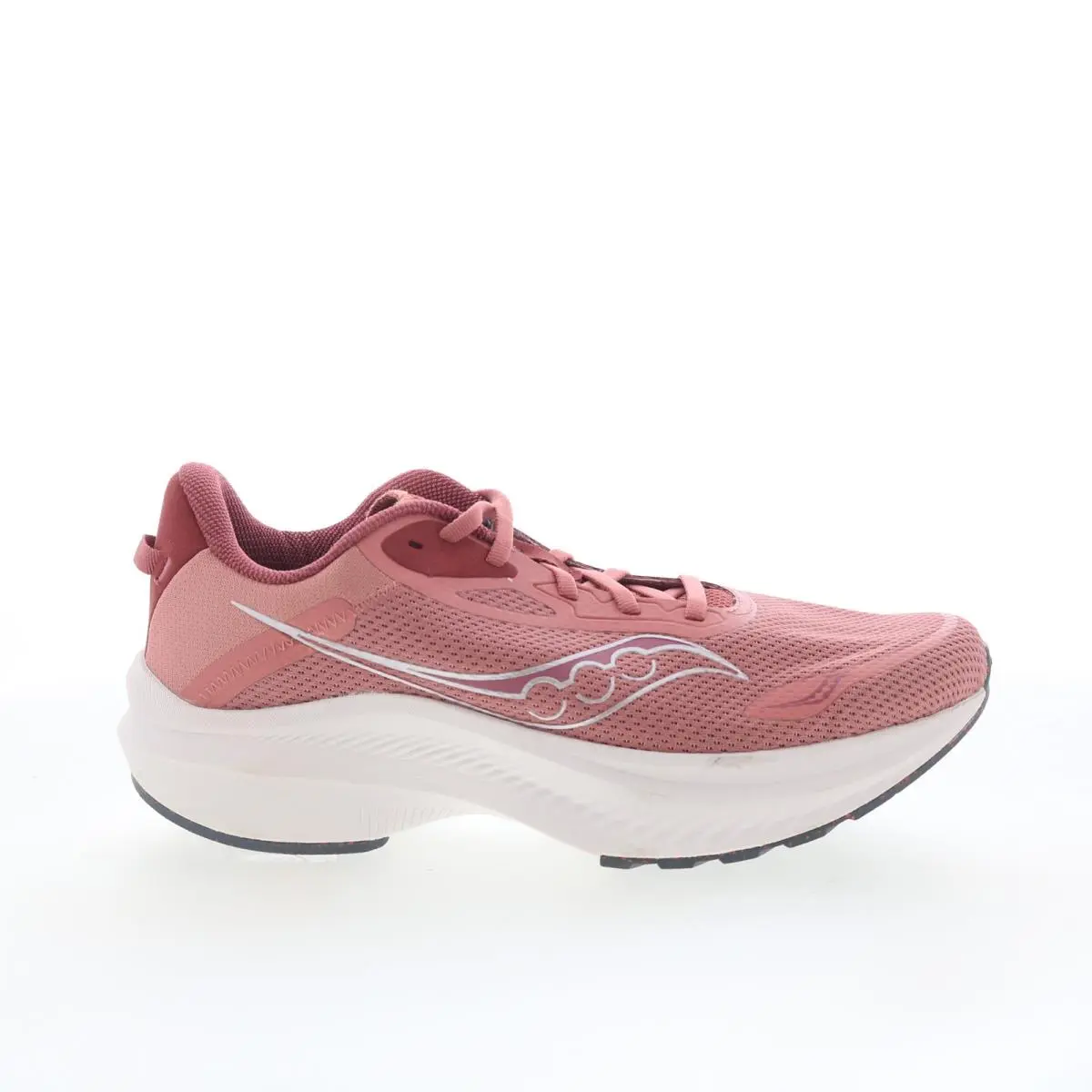 Saucony Axon 3 S10826-27 Womens Pink Canvas Lace Up Athletic Running Shoes