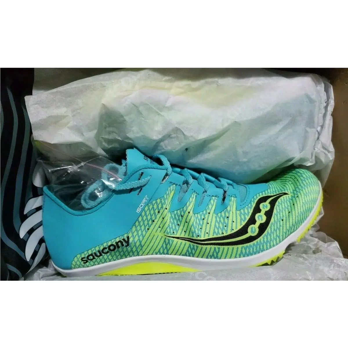 Saucony shoes - Green/Blue 5