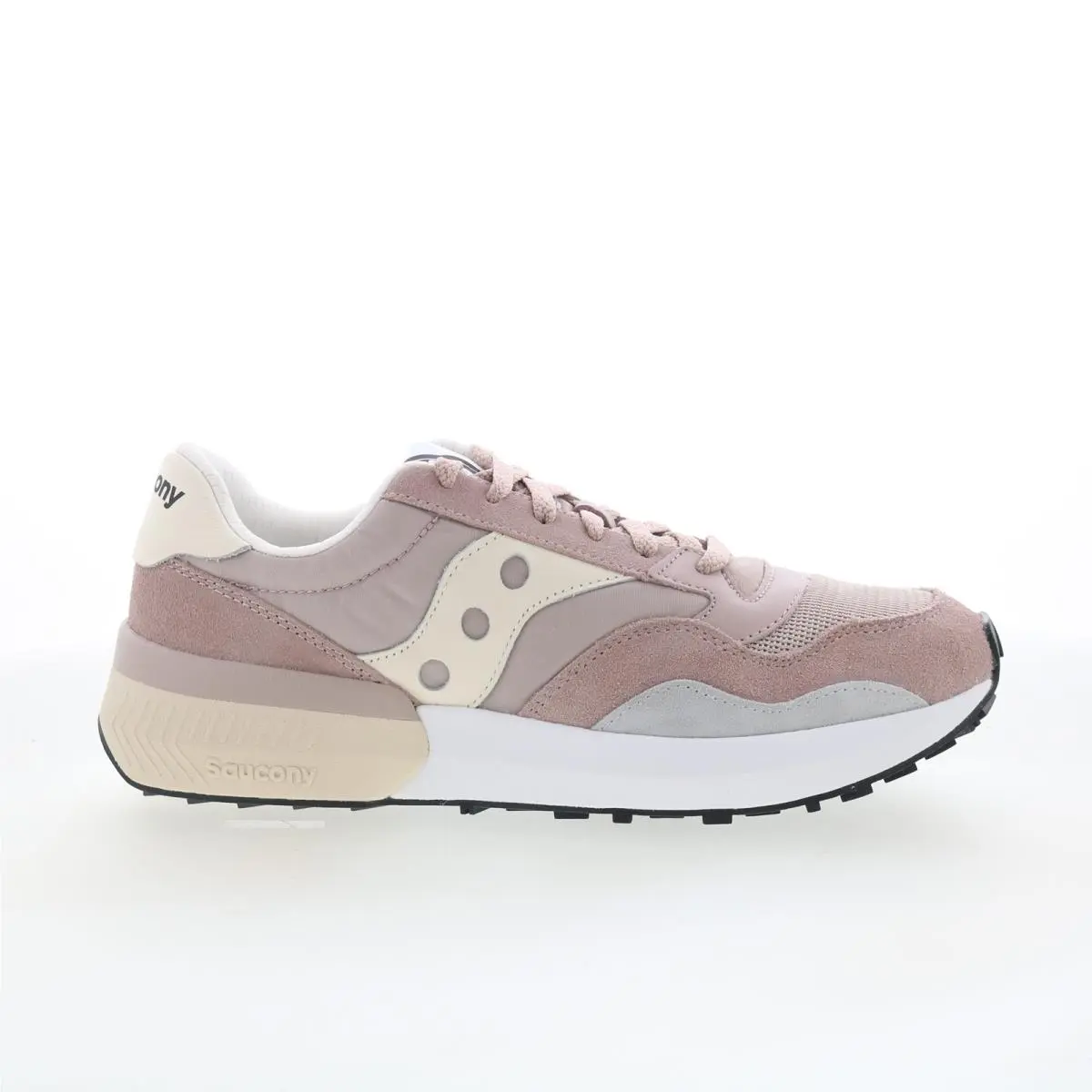 Saucony Jazz Nxt S70790-7 Mens Pink Suede Lace Up Lifestyle Sneakers Shoes