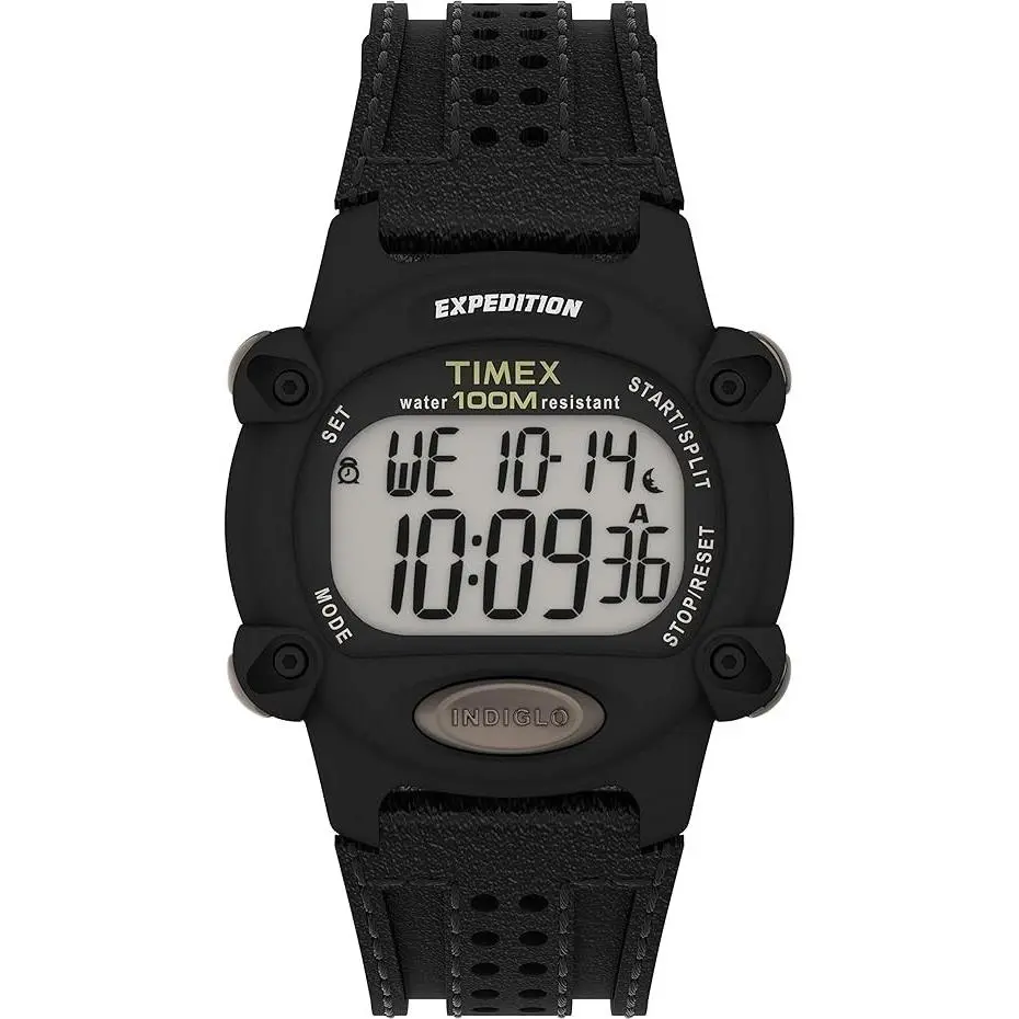 Timex TW4B20400 Men`s Expedition Chronograph Digital Watch Indiglo Alarm