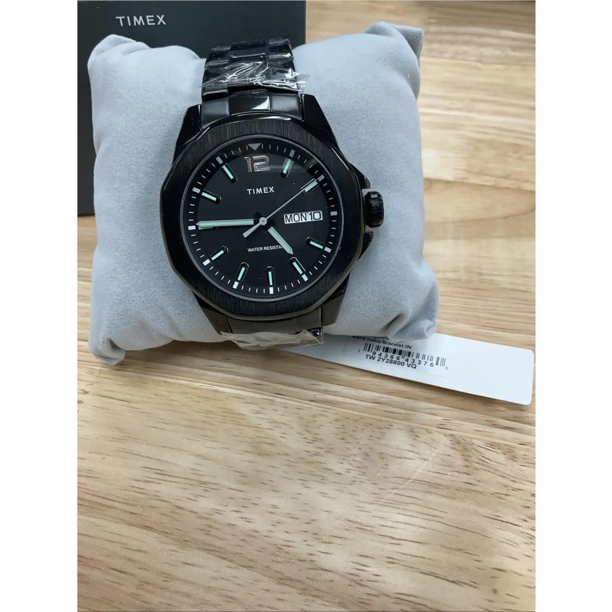 TW2Y28800 44 MM Men’s Watch Black On Black Day Date by Timex