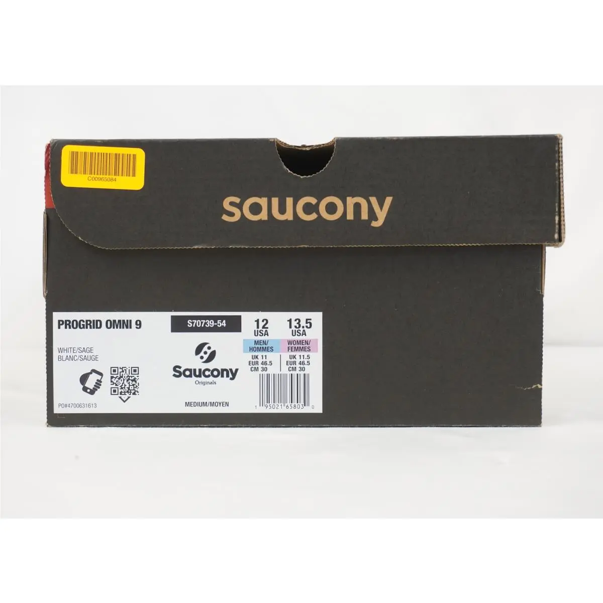 Saucony shoes - Saucony Progrid Omni 9 - Progrid Omni - S70739-54 - White (UPC: 195021658030) 8