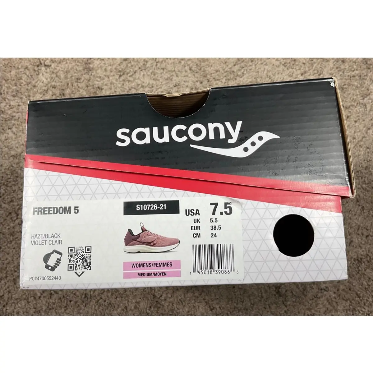Saucony shoes - Saucony Freedom 5 - Freedom - S10726-21 - Purple 9