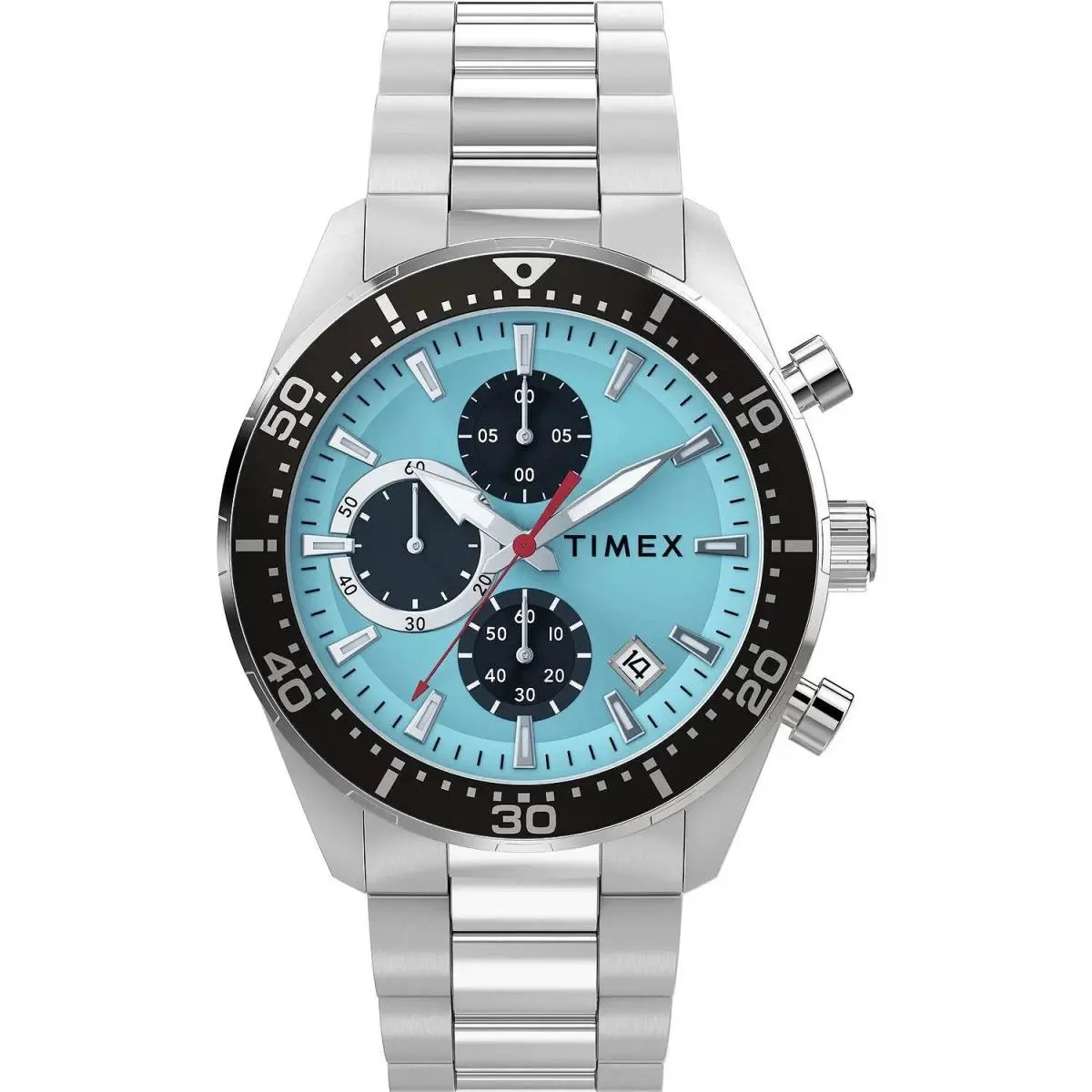 Timex Ridgefield Chronograph 42mm Blue Dial Watch TW2Y62200