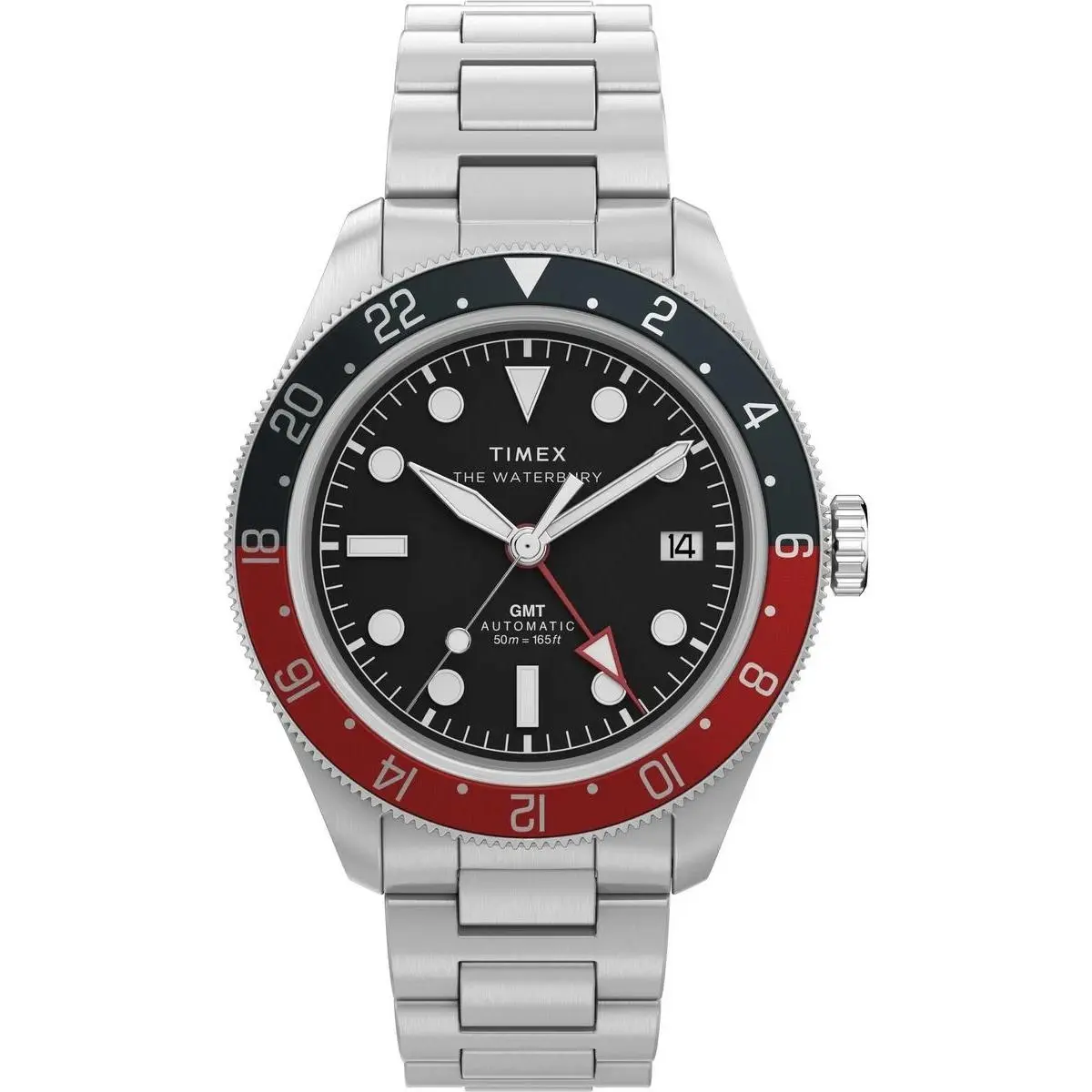 Timex Men`s Automatic Watch TW2Y60600 Waterbury Heritage