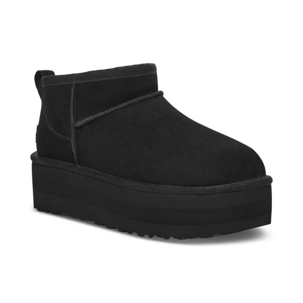 Women`s Ugg Classic Ultra Mini Platform Booties Black