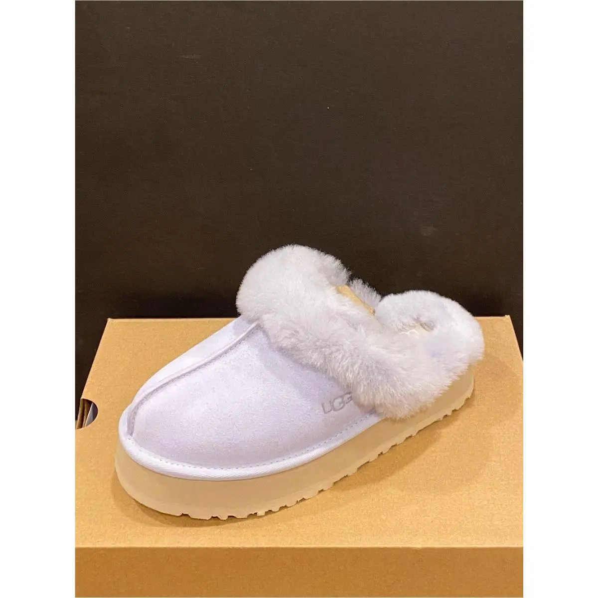 Ugg Women`s Disquette Misty Wisteria Slip On Slippers Shoes Flats 7 11