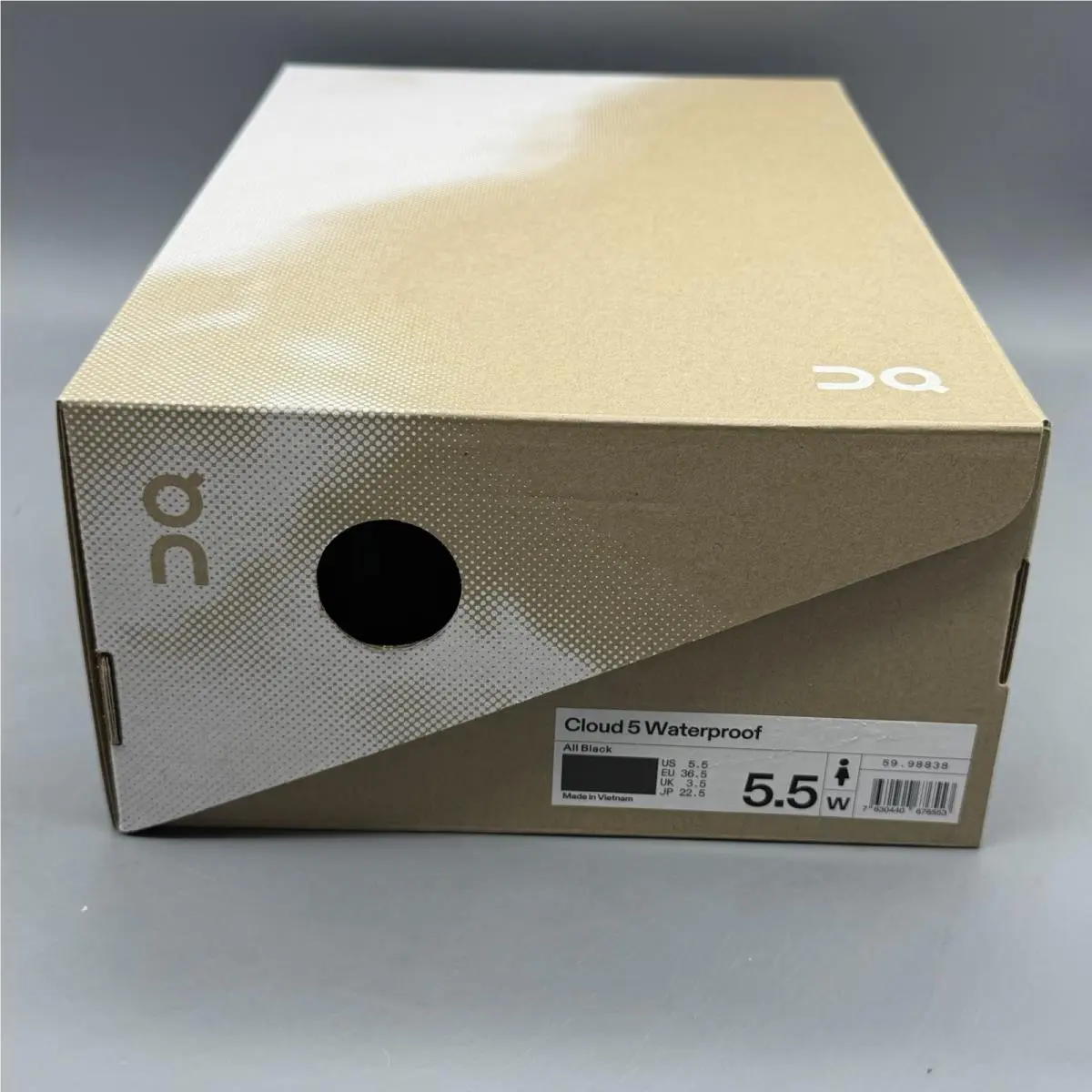 On-Running shoes - On Cloud 5 Waterproof - Cloud Waterproof - 5998838 - Black (UPC: 7630440676553) 15