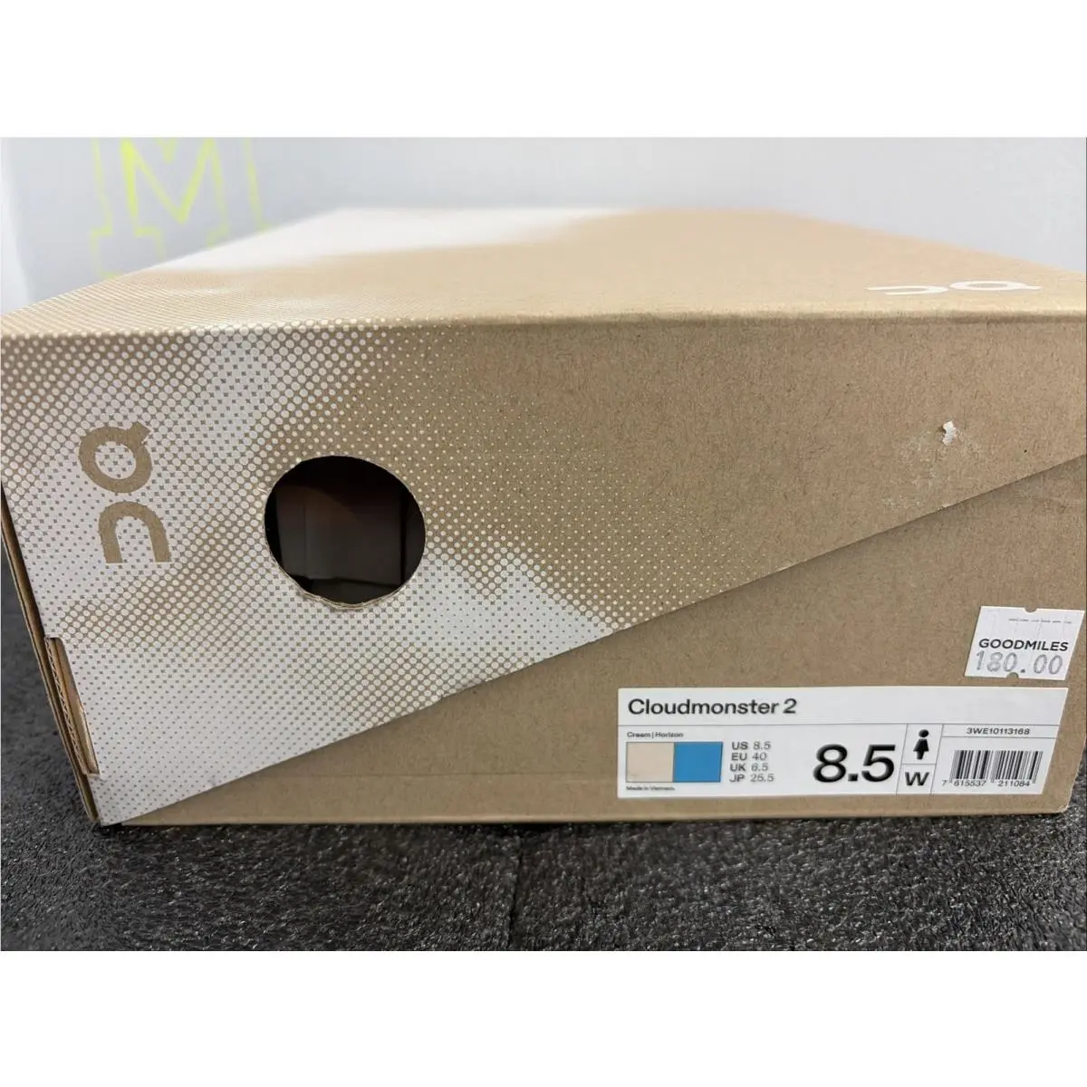 On-Running shoes - Cloudmonster 2 - Cloudmster - 3we10113168 - Ivory 0