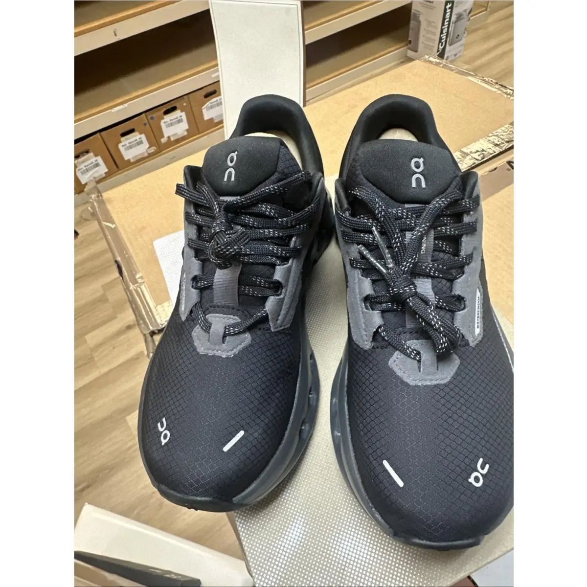 ON Running Women`s Cloud Runner 2 Waterproof Magnet Black Med Multiple Sizes