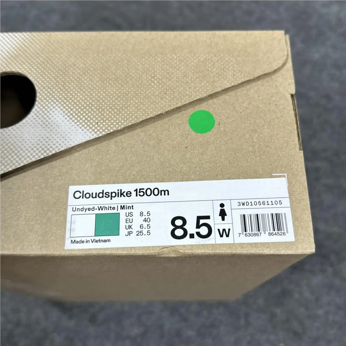 On-Running shoes - OnCloud OnSpike 1500 - Cloud Spike - White 6