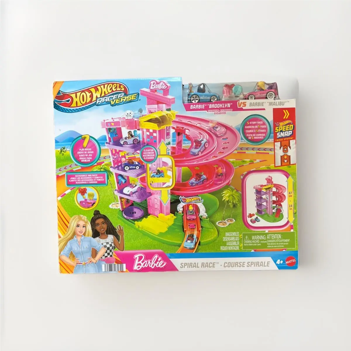 Hot Wheels Racer Verse: Barbie Spiral Race