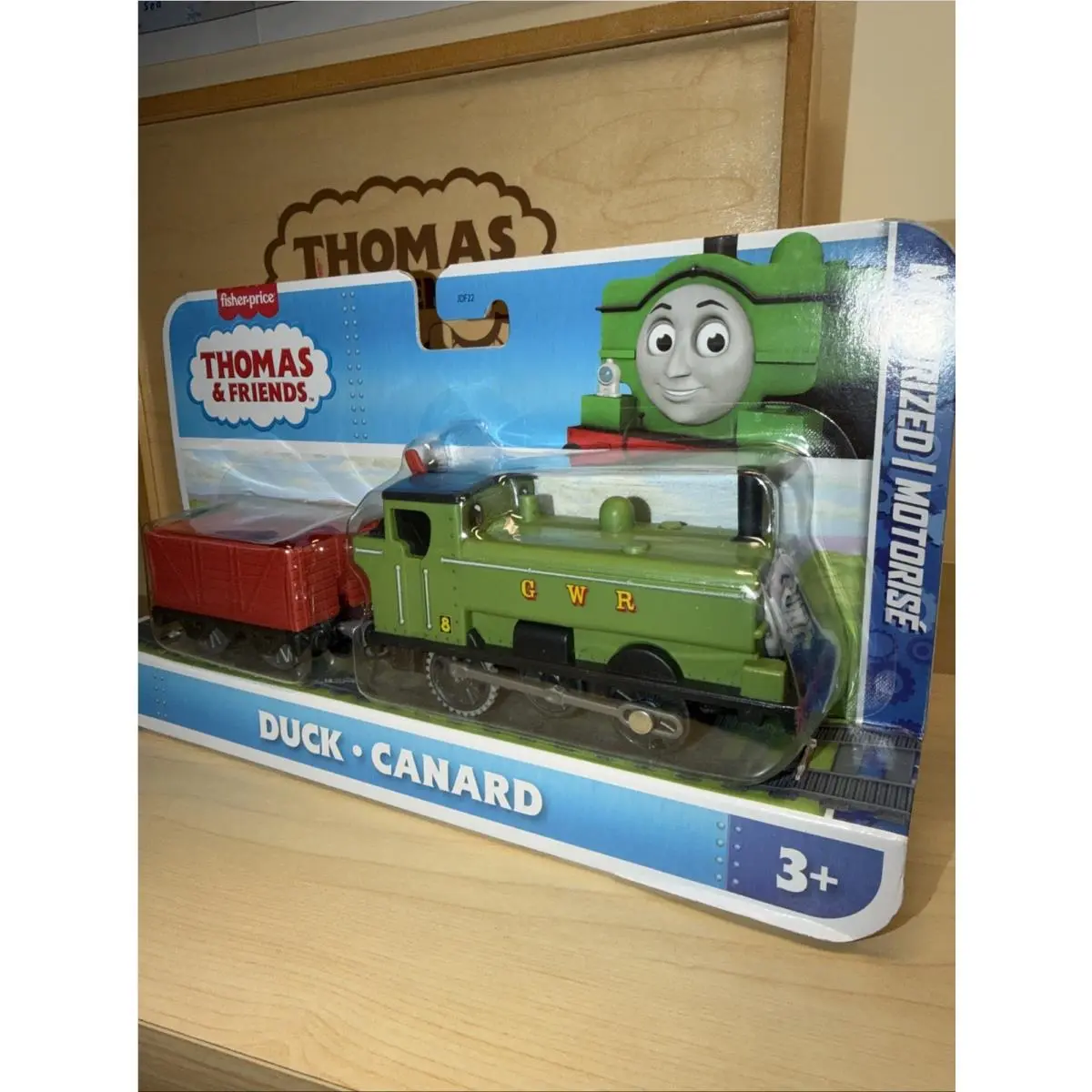Duck Thomas Friends Train Trackmaster Box UK Import 2025