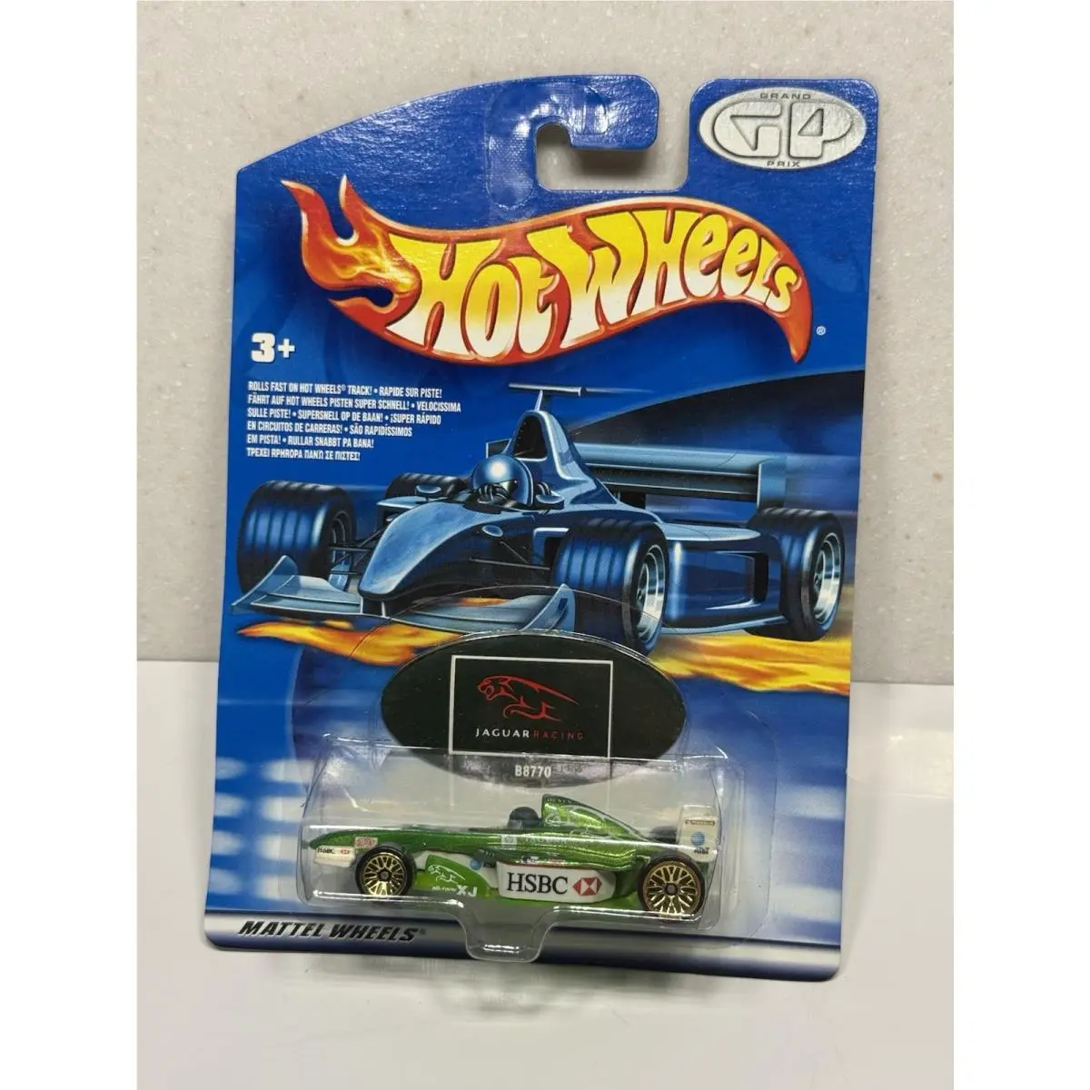 Hot Wheels Grand Prix GP Series F1 Jaguar Team Racing Green Hsbc 14