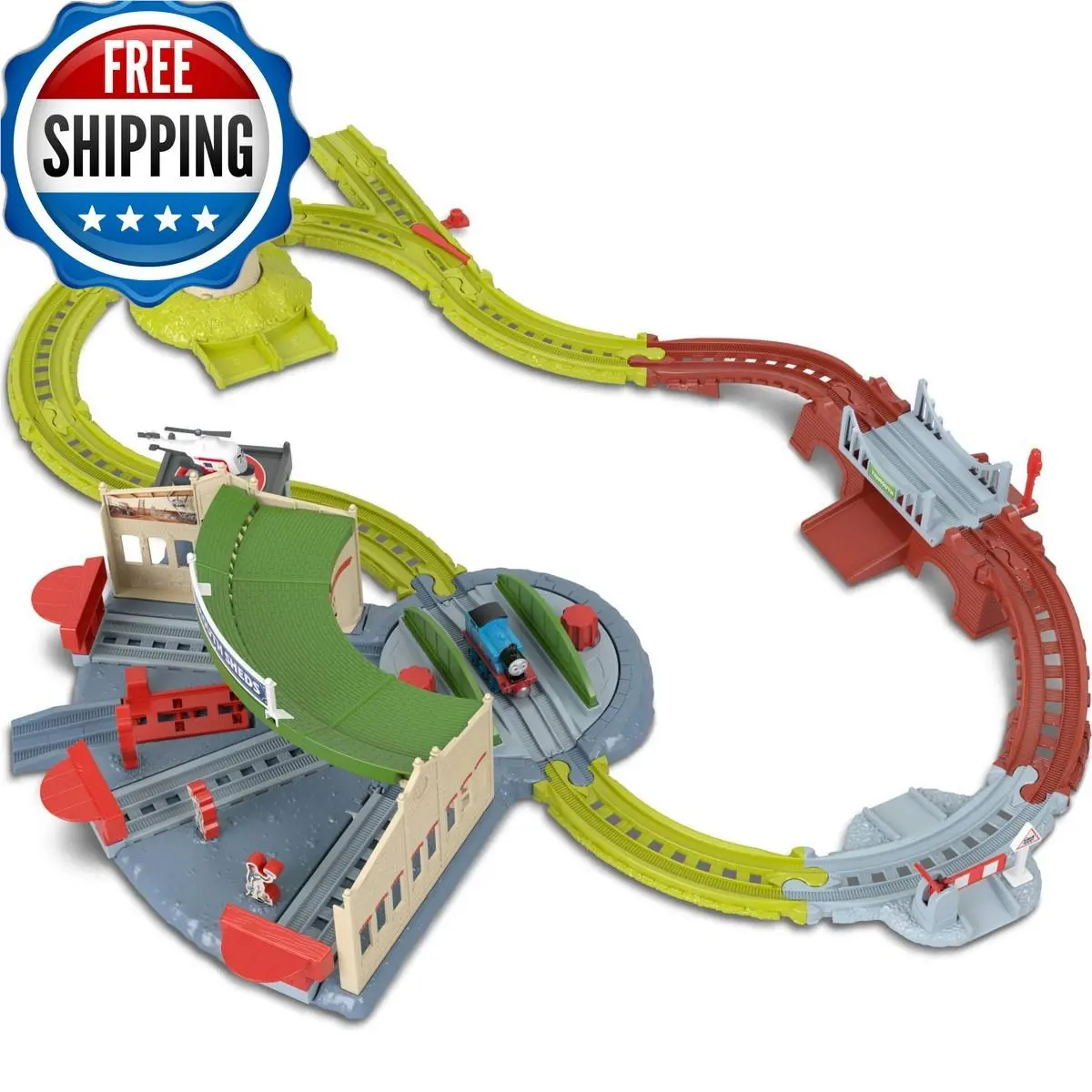 Thomas Friends Tidmouth Sheds Train Set Fisher-price