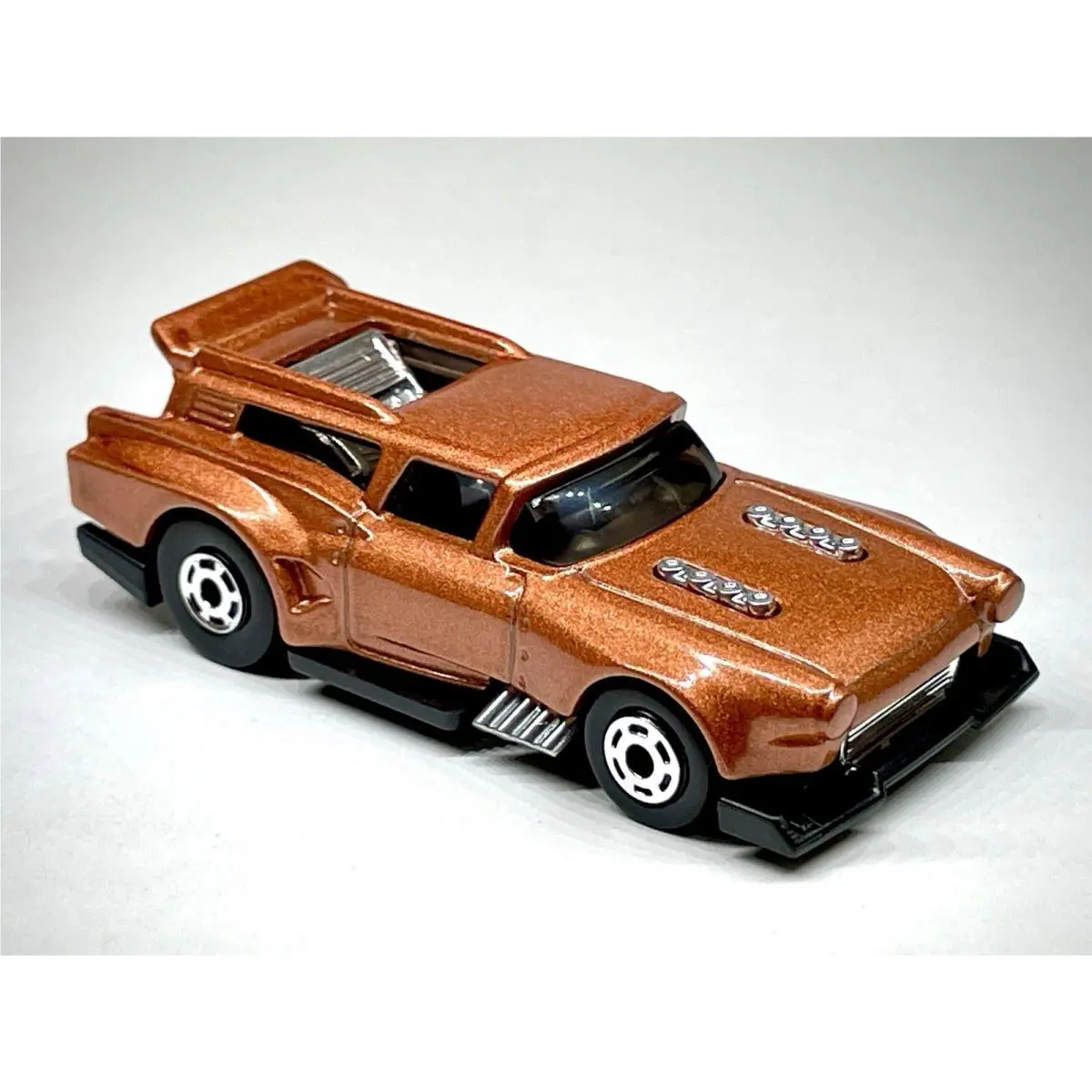 Only 1 Hot Wheels Custom Made Hot Ones Metallic Copper Orange Nomad Gone Mad