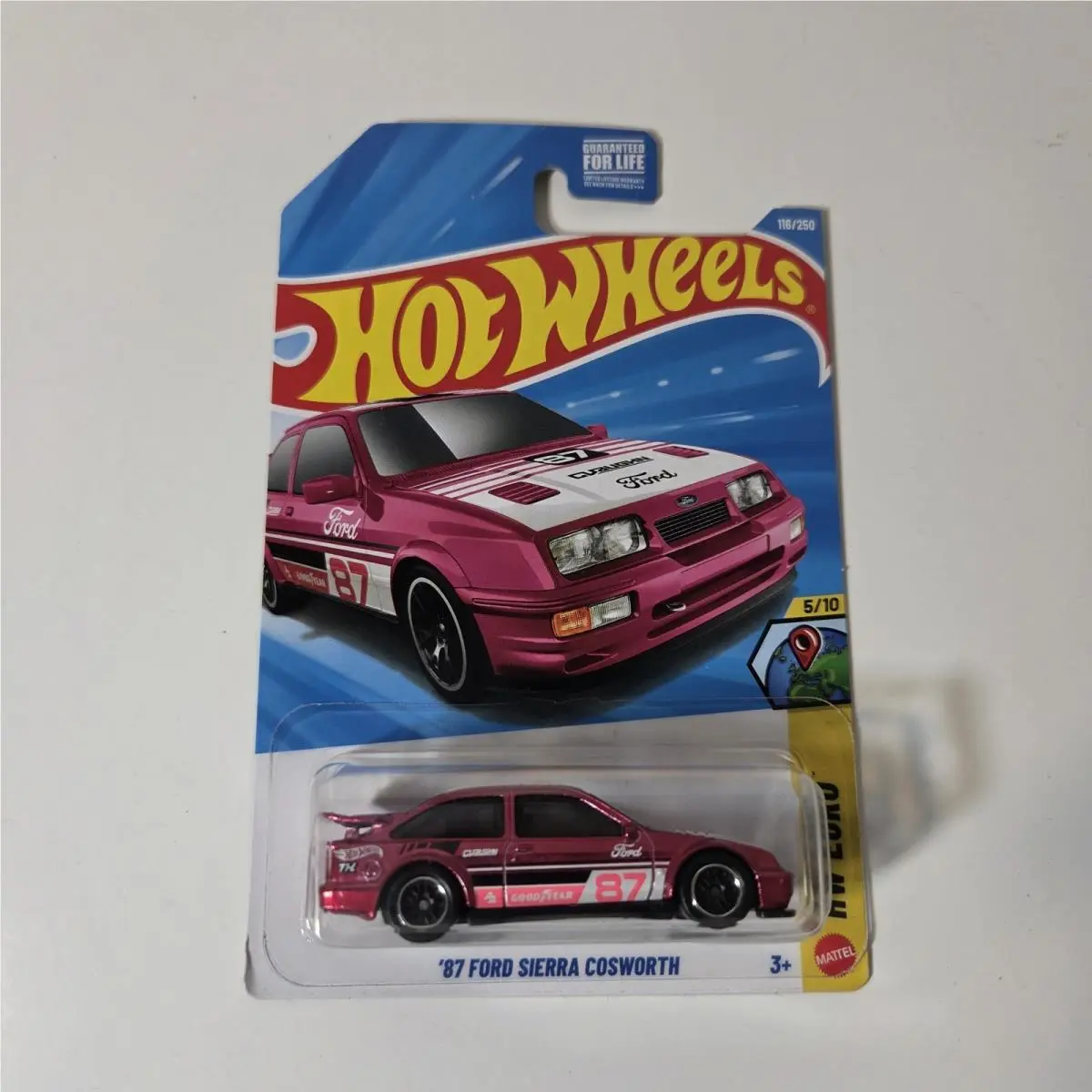 Hot Wheels Super 2026 Treasure Hunt `87 Ford Sierra Cosworth Pink Sth