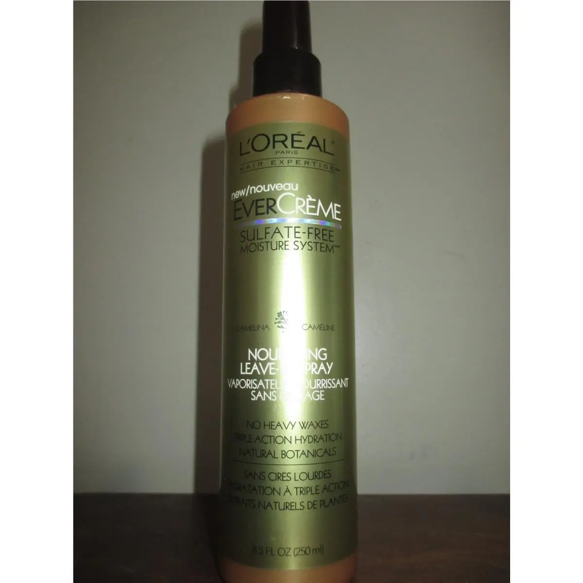 Loreal Ever Creme Nourishing Leave IN Spray 8.5 oz Triple Hydration Rare