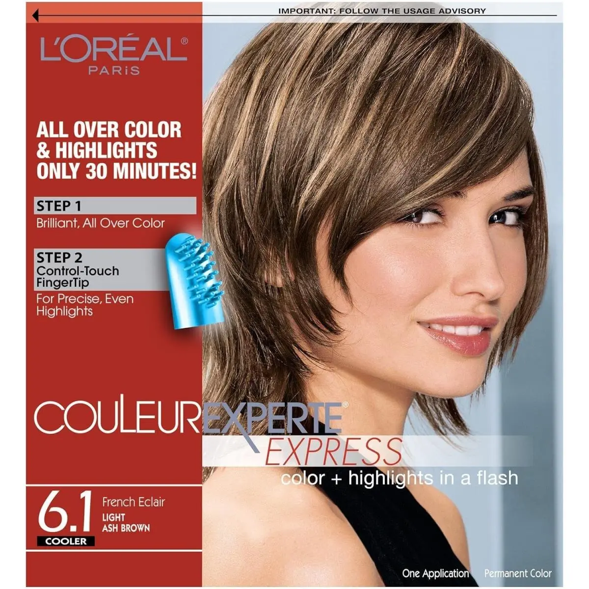 2 Pack L`oreal Paris Couleur Experte Express Hair Color + Highlighter Light