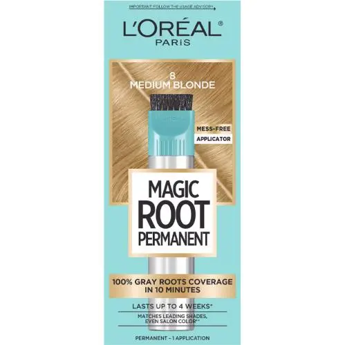 5 Pack L`oreal Paris Magic Root Rescue Permanent Hair Color Medium Blonde 8
