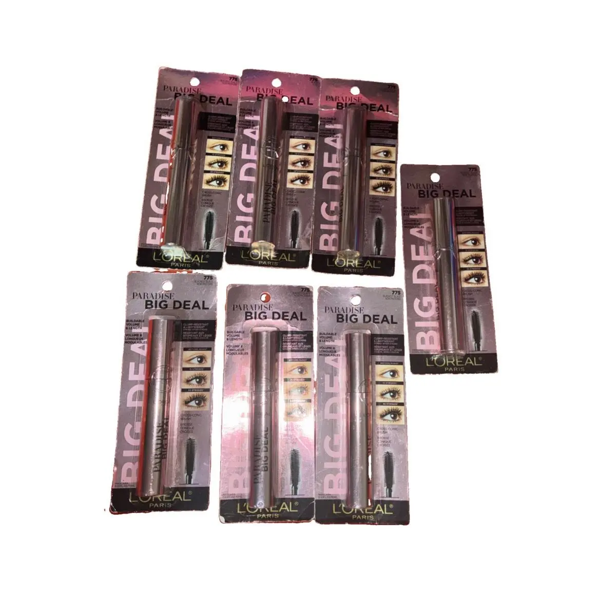 L`oreal Paris Paradise Big Deal Mascara Volumizing Leng 6 Pack 775 1 Pack 776