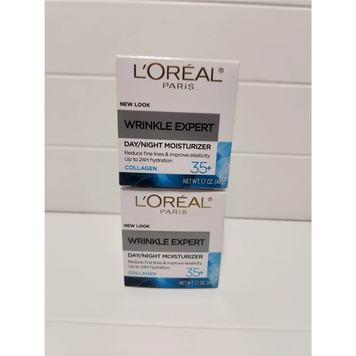 2 - L`oreal Wrinkle Expert 35+ Day/night Moisturizer w/ Collagen 1.7oz